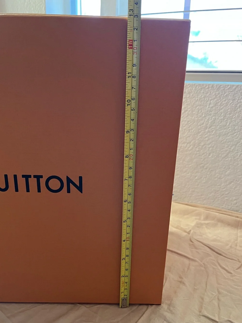 Authentic Louis Vuitton Empty Box, Shopping Bag, And Ribbon Set